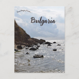 Rocky Coast of Bulgaria Postcard
