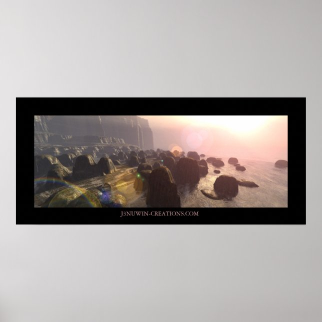 Rocky Coast Poster (Front)