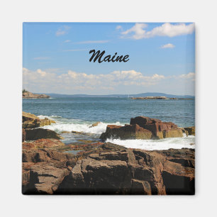 Rocky Coastline of Maine Magnet