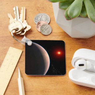 Rocky Exoplanet Gj 486 B Orbiting A Red Dwarf Star Key Ring