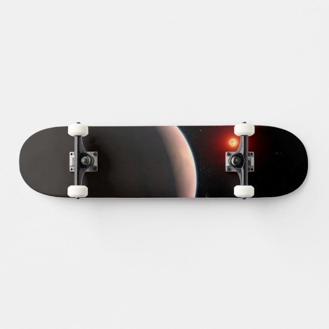 Rocky Exoplanet Gj 486 B Orbiting A Red Dwarf Star Skateboard (Horz)