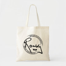 Rocky Flintstone signature Tote bag....