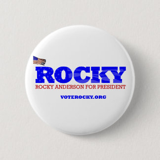 ROCKY for President Button