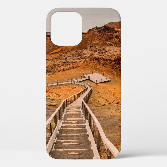 Rocky formations of the Bartalome Island, Galapago Case-Mate iPhone Case (Back)