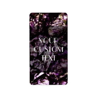 Rocky Grunge Texture Label