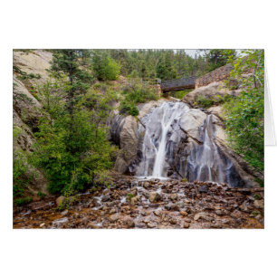 Rocky Helen Hunt Falls Greeting Card