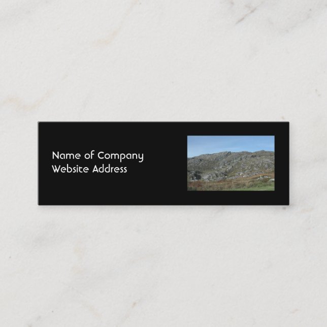 Rocky Hills Near Dursey Head. Ireland. Mini Business Card (Front)