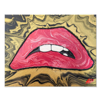 Rocky Horror Lips 2 Photo Print