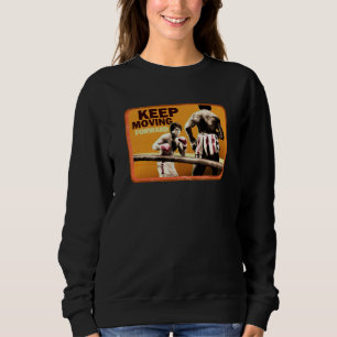 Rocky Keep Moving Forward Apollo Fight Sweatshirt