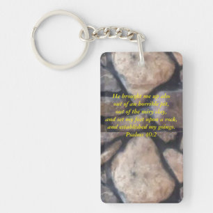 Rocky Key Ring