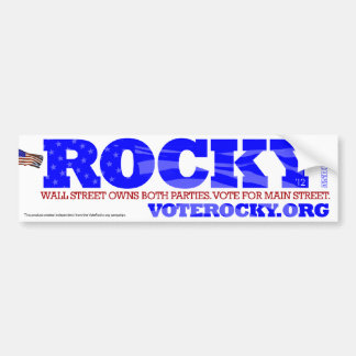 ROCKY-Main Streeet Bumper Sticker