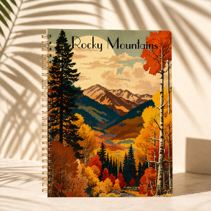 Rocky Mountain Autumn National Park Aesthetic Planner
