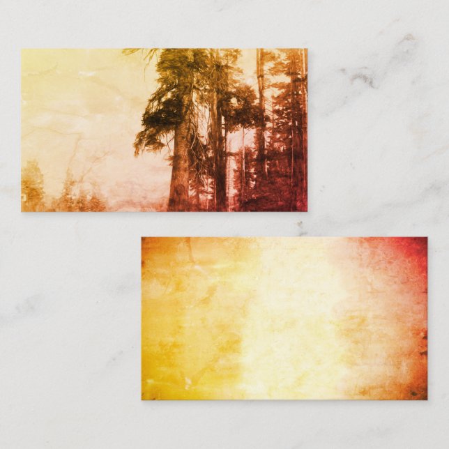 Rocky Mountain business card template photo art (Front/Back)