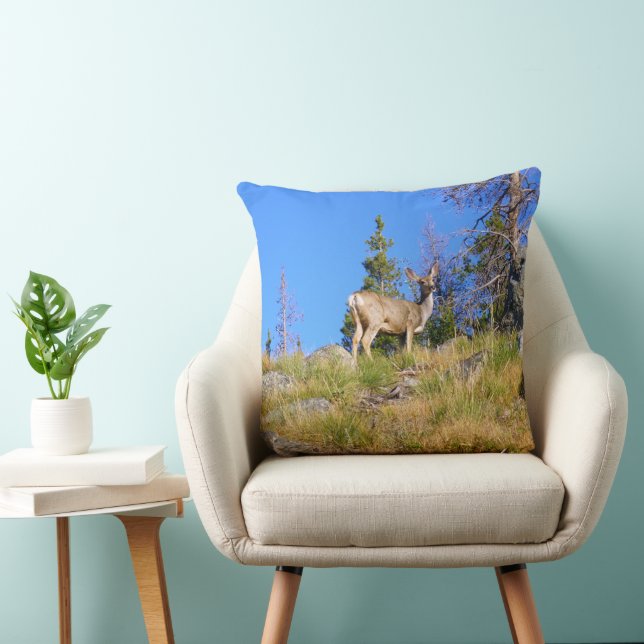 Rocky Mountain Deer Cushion (Chair)