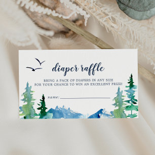 Rocky Mountain Diaper Raffle Enclosure Card