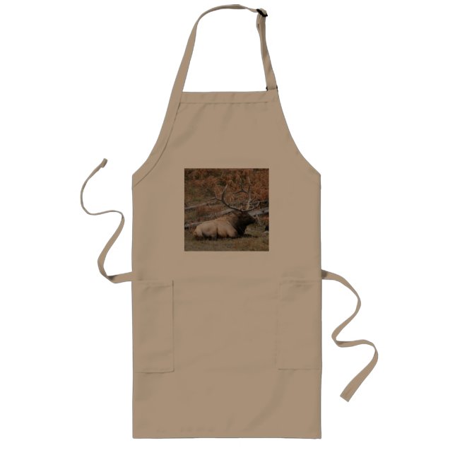 Rocky Mountain Elk Long Apron (Front)