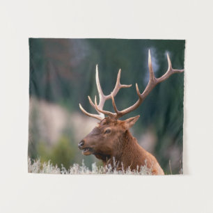 Rocky Mountain Elk Yellowstone National Park Tapestry