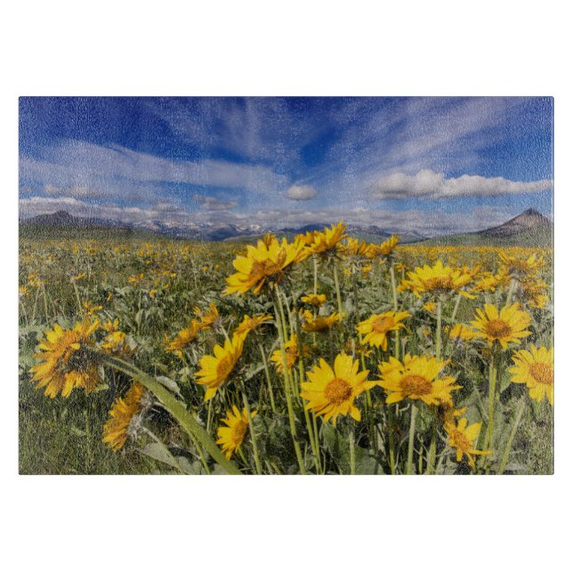 Rocky Mountain Front Range Cutting Board (Front)