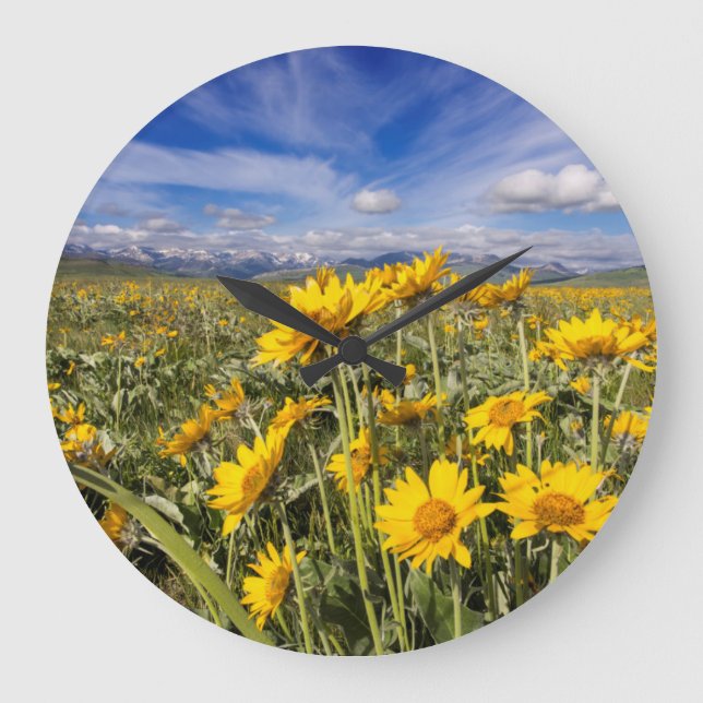 Rocky Mountain Front Range Large Clock (Front)