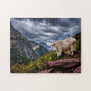 Rocky Mountain Goat Jigsaw Puzzle