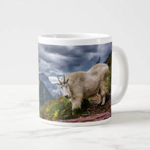 Rocky Mountain Goat Large Coffee Mug