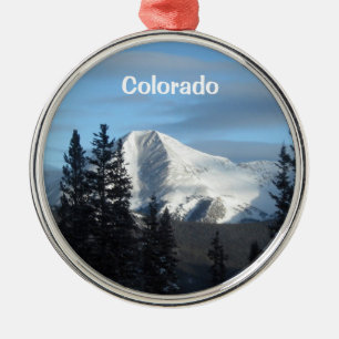 Rocky Mountain High, Colorado Metal Tree Decoration