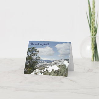 Rocky Mountain High Holiday Card