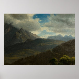 Rocky Mountain Landscape (c. 1870) Poster