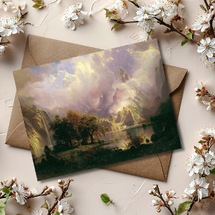 Rocky Mountain Landscape Majestic Scenery Postcard