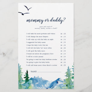 Rocky Mountain Mummy or Daddy Game