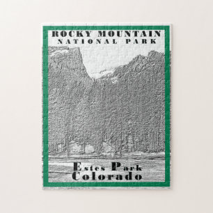 Rocky Mountain National Park - 11x14 - 252 pc Jigsaw Puzzle