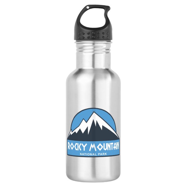 Rocky Mountain National Park 532 Ml Water Bottle (Front)