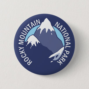 Rocky Mountain National Park 6 Cm Round Badge