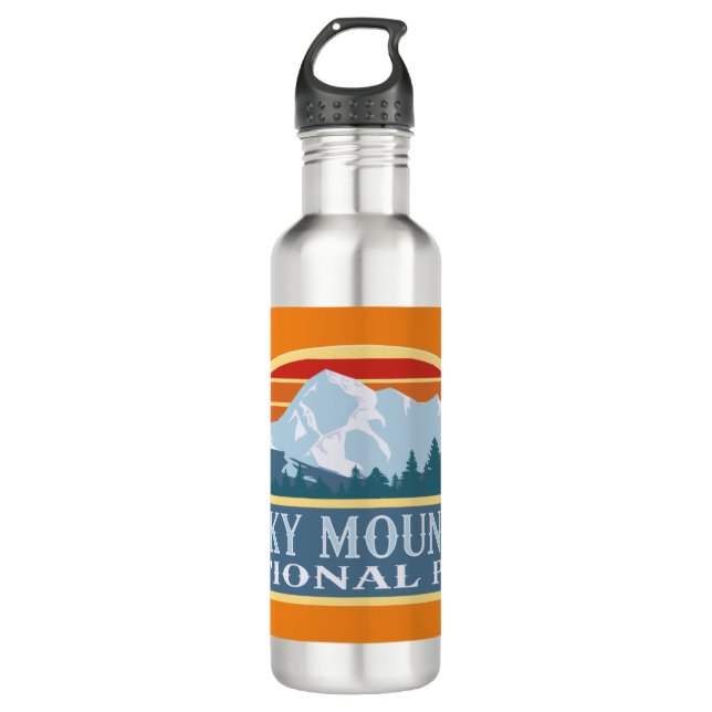Rocky Mountain National Park 710 Ml Water Bottle (Front)