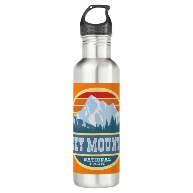 Rocky Mountain National Park 710 Ml Water Bottle (Front)