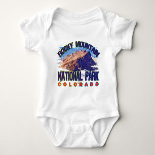 Rocky Mountain National Park Baby Bodysuit
