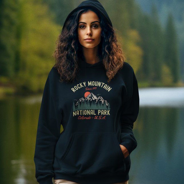 Rocky Mountain National Park Beaituful Landscape Hoodie (Creator Uploaded)