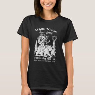 Rocky Mountain National Park Bear Spray Funny Hiki T-Shirt