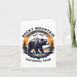Rocky Mountain National Park Card