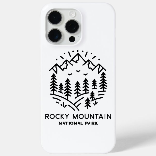 Rocky Mountain National Park  Case-Mate iPhone Case (Back)