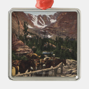 Rocky Mountain National Park, CO Metal Ornament