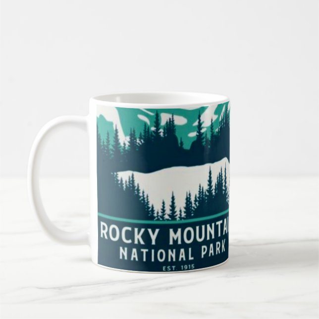 Rocky Mountain National Park Coffee Mug (Left)