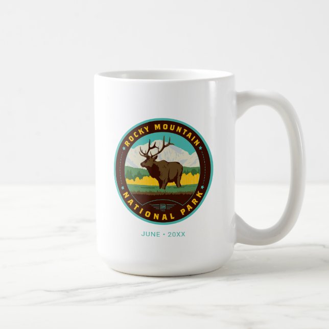 Rocky Mountain National Park Coffee Mug (Right)