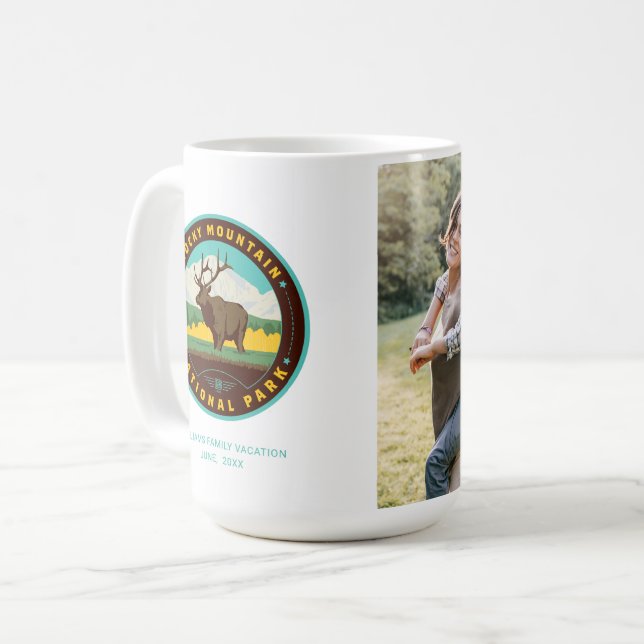 Rocky Mountain National Park Coffee Mug (Front Left)
