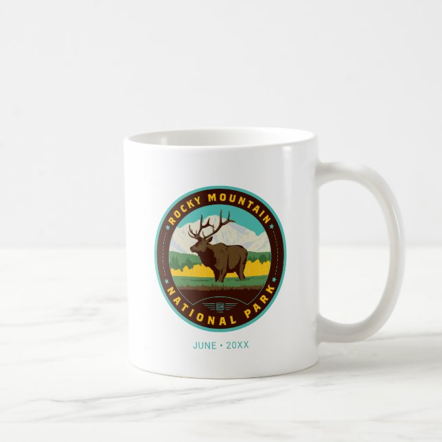 Rocky Mountain National Park Coffee Mug (Right)