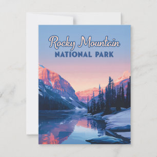 Rocky Mountain National Park Colorado Card