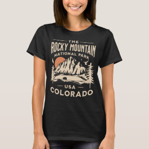 Rocky Mountain National Park Colorado Hike Outdoor T-Shirt