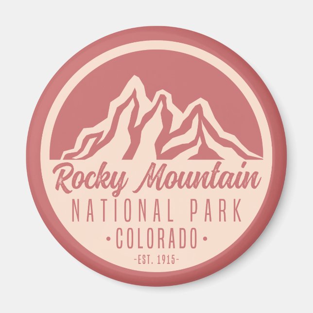 Rocky Mountain National Park Colorado Magnet (Front)