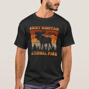 Rocky Mountain National Park Colorado Moose Hike O T-Shirt