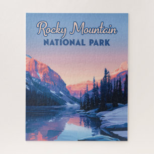 Rocky Mountain National Park Colorado Mountains Jigsaw Puzzle
